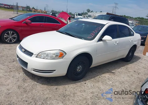 2007 Chevrolet Impala Police из США, поврежденный, VIN 2G1WS58R179195782
